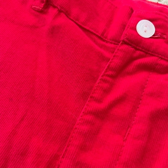 NWT Little English Girl Red Cord Skinny Pants Size 10 - Picture 2 of 2